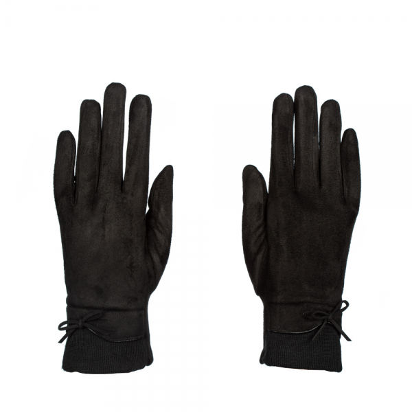Γυναικεία γάντια Filia μαύρα, 3 - Kalapod.gr